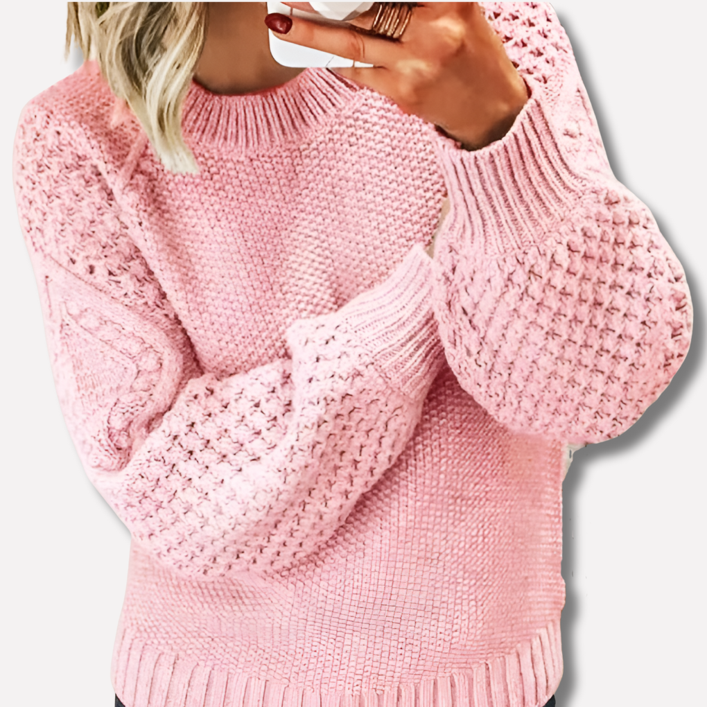 Elegancki Ciepły Sweter dla Kobiet