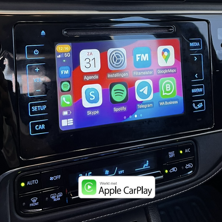 Toyota Bezprzewodowy moduł CarPlay | 2014-2020 | Plug & Play