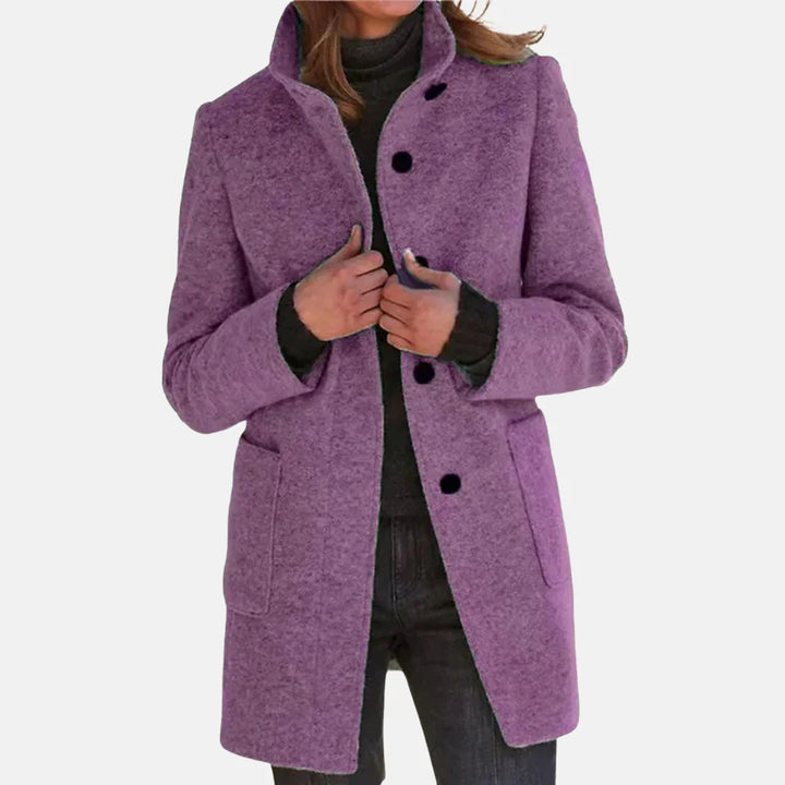 Vintage Tweed Kurtka z Wyrafinowanym Urokiem