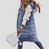 Damski Długi Kaptur Bodywarmer