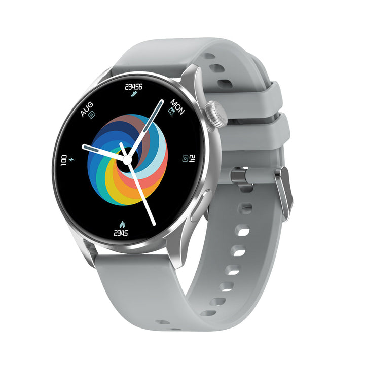Wodoodporny smartwatch z pomiarem ciśnienia krwi, saturacji krwi i snu