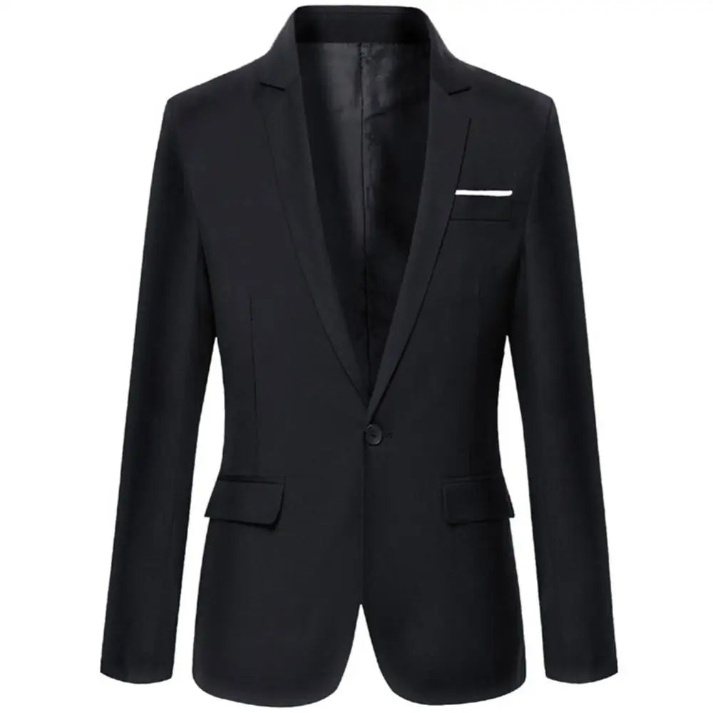 Slim Fit Business Blazer dla Mężczyzn