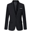 Slim Fit Business Blazer dla Mężczyzn