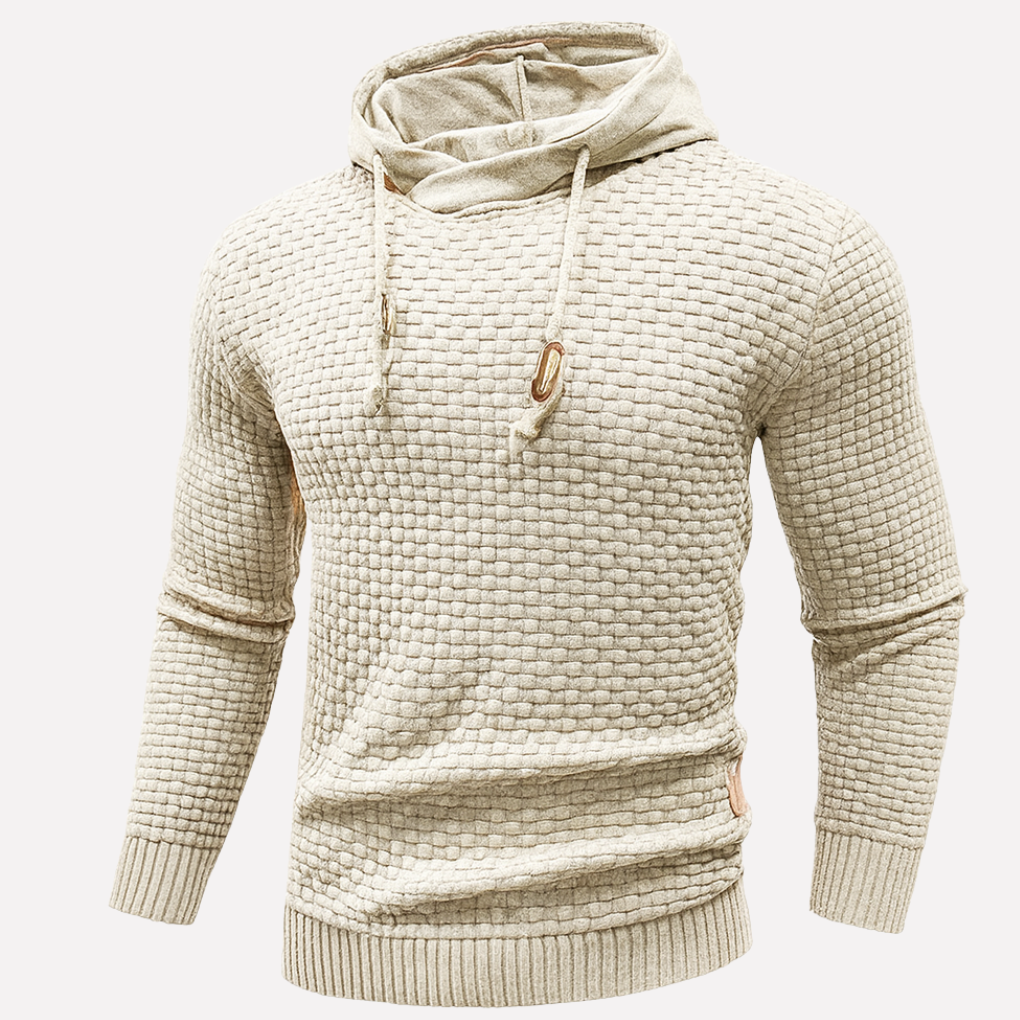Męski Hoodie – Relaksowany Pulower