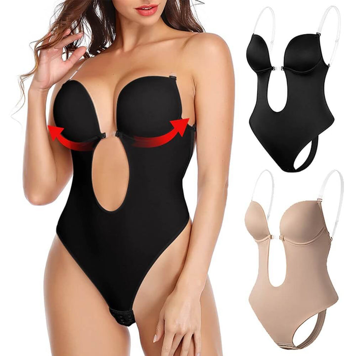Lizy – Głębokie V Bezplecikowe Body Shaper dla Bezszwowej Elegancji