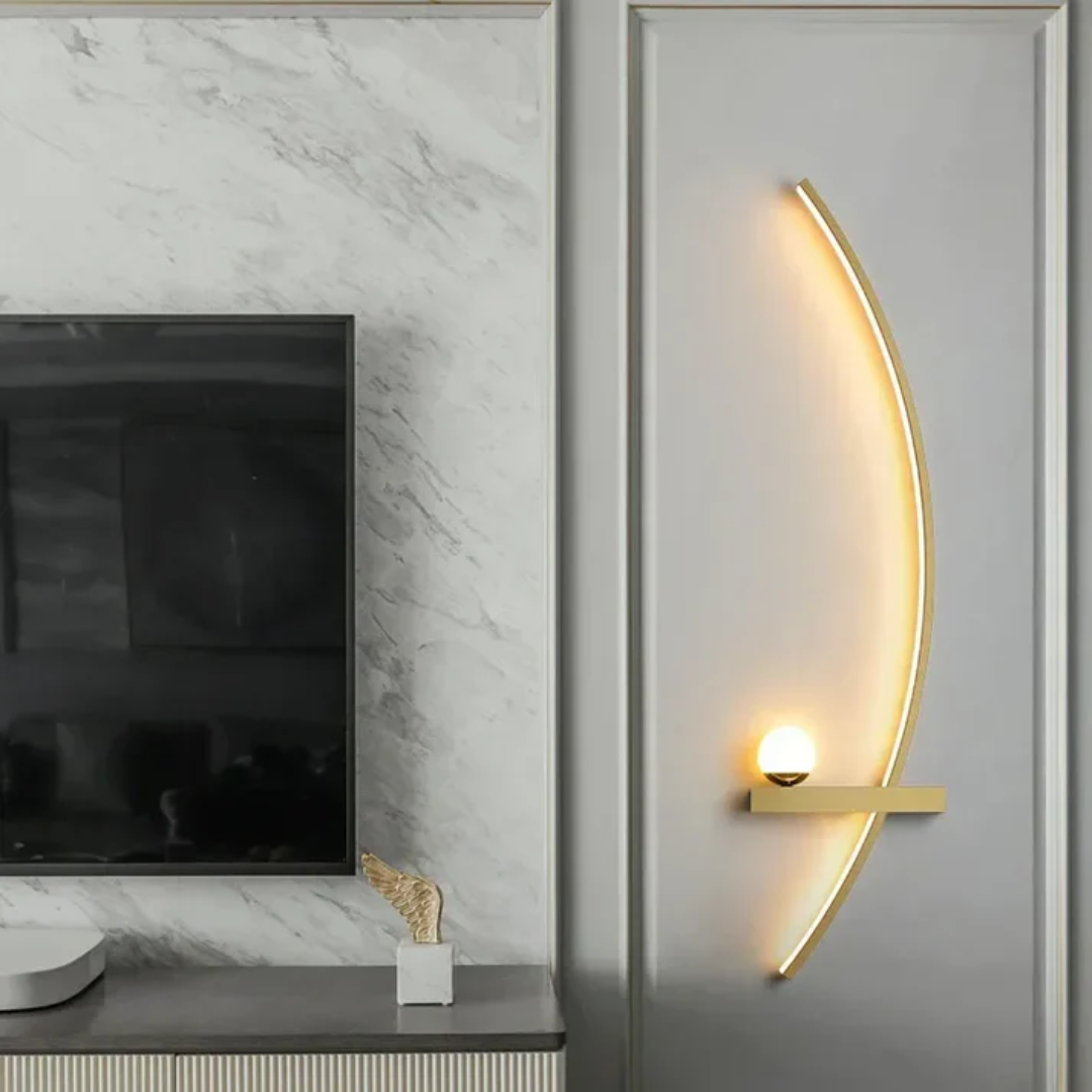 Zetra – Luksusowa lampa ścienna LED