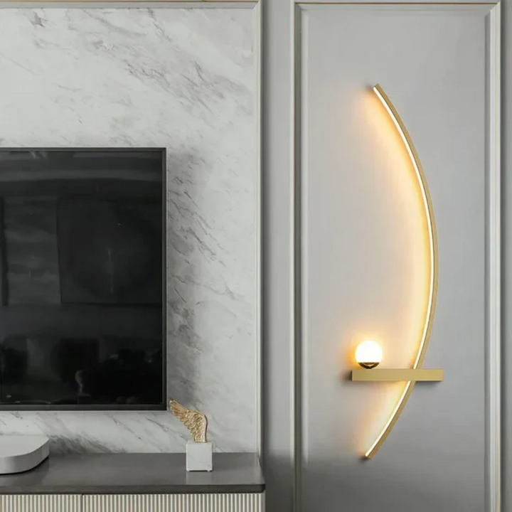 Zetra – Luksusowa lampa ścienna LED