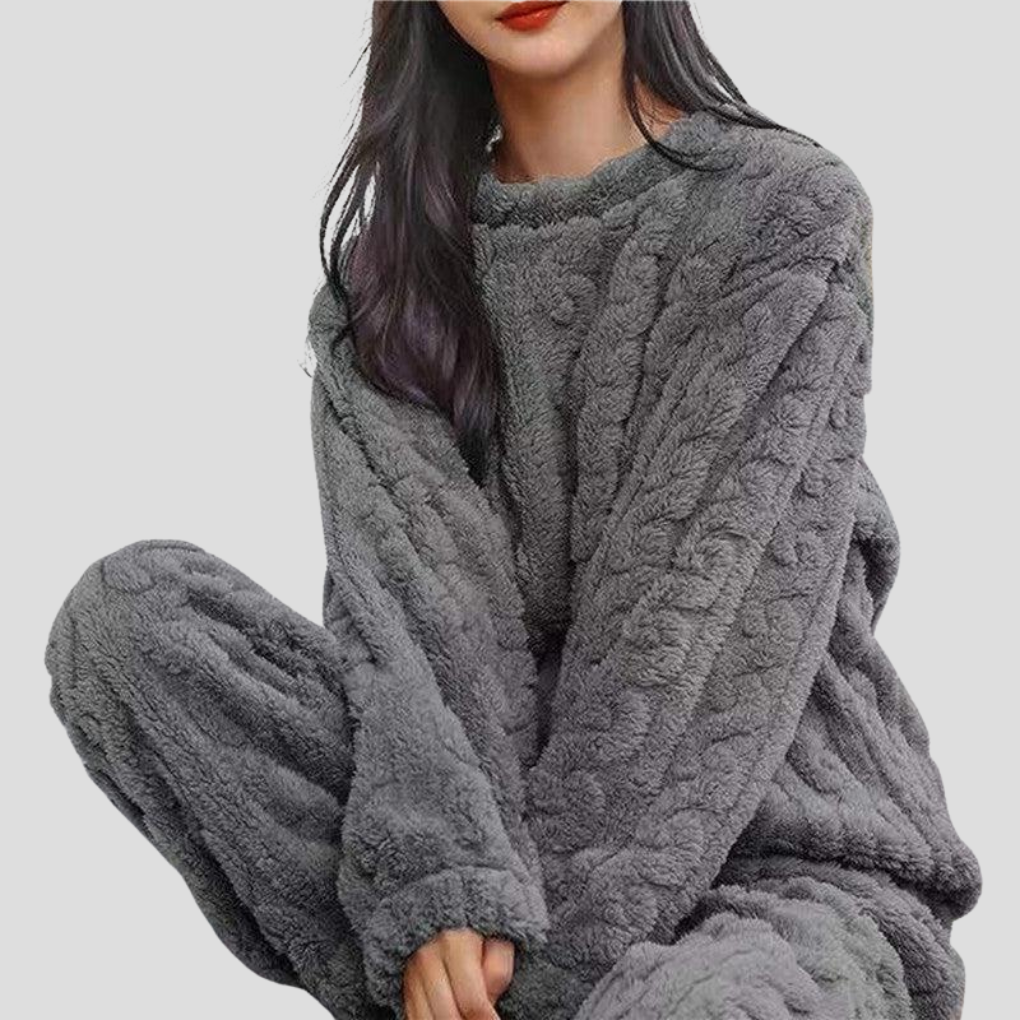 Zestaw Pizamy Fleece dla Kobiet