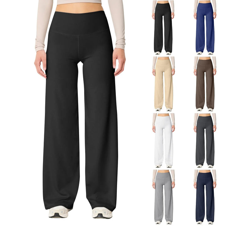Wysokie Spodnie Yoga Stretch dla Kobiet – Flattering Fit i Komfort przez Cały Dzień