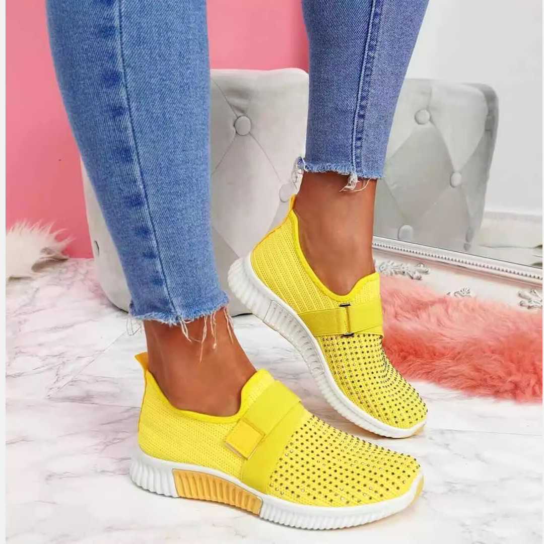 Oddychające Casual Slip-On Trampki Damskie