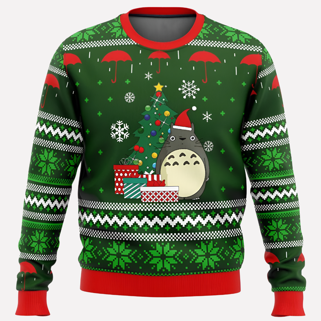 Unisex Neon Sweter Bożonarodzeniowy