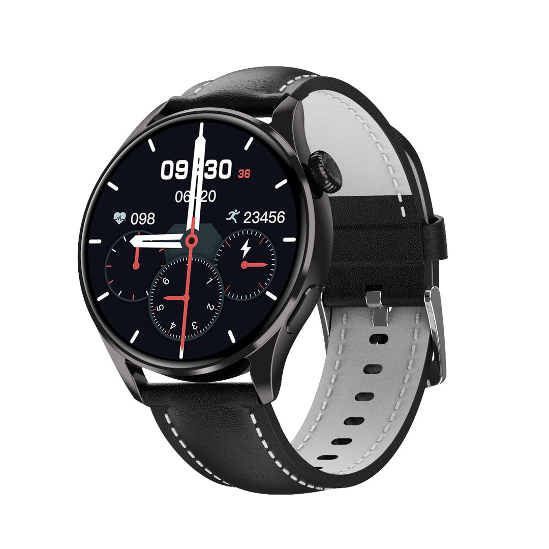 Wodoodporny smartwatch z pomiarem ciśnienia krwi, saturacji krwi i snu