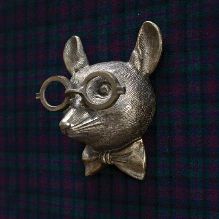 Zabawna dekoracja ścienna z głowami zwierząt - WallCritters