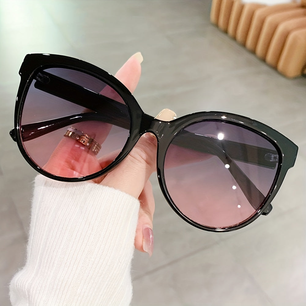Luksusowe okulary przeciwsłoneczne cat-eye dla kobiet – oversize i stylowe na słoneczne dni