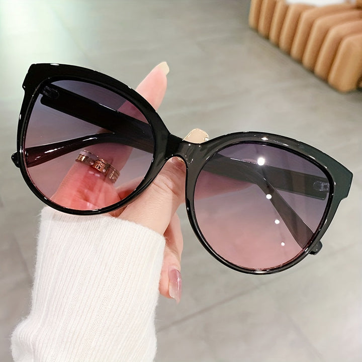 Luksusowe okulary przeciwsłoneczne cat-eye dla kobiet – oversize i stylowe na słoneczne dni