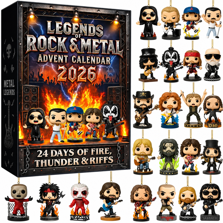Kalendarz Adwentowy Rock Legends 2026