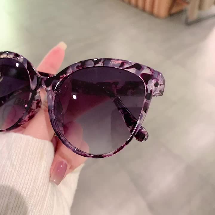 Luksusowe okulary przeciwsłoneczne cat-eye dla kobiet – oversize i stylowe na słoneczne dni