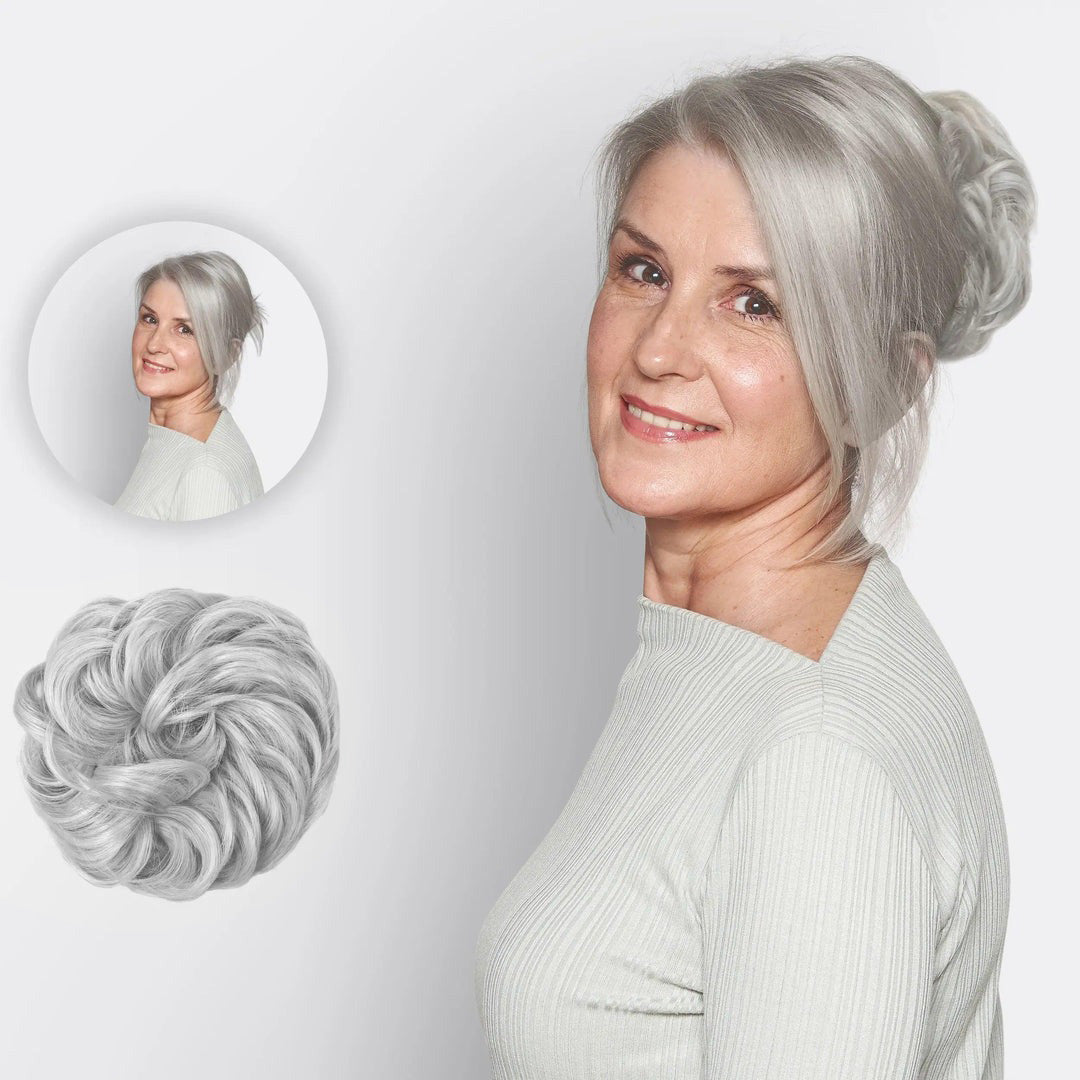 Doczepiane włosy typu scrunchie – BunPop