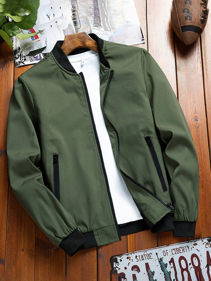 Lekki płaszcz typu bomber