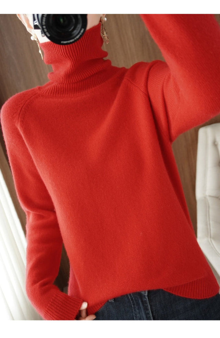 Damski miękki golf – ciepły i wygodny, idealny do jesiennych i zimowych stylizacji