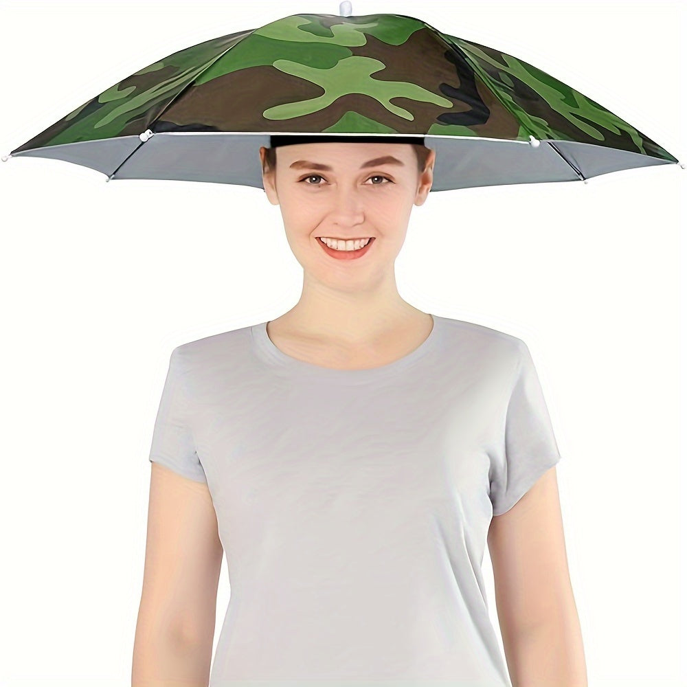 Kapelusz-parasol SunShade – lekki, chroniący przed UV i bezdotykowy