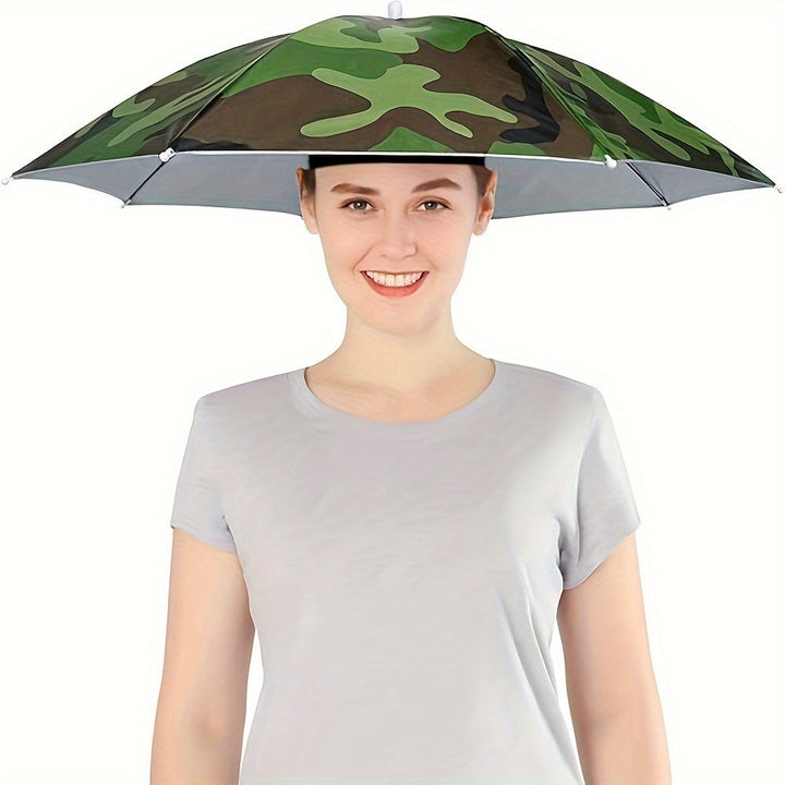 Kapelusz-parasol SunShade – lekki, chroniący przed UV i bezdotykowy