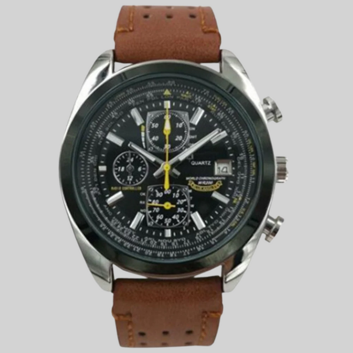 Męski Zegarek Kwarcowy – Szykowny Styl z Wodoodpornym Projektem