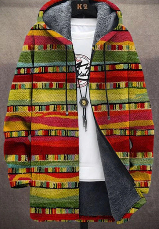 Milan – Retro Kamizelka Colorblock dla Mężczyzn
