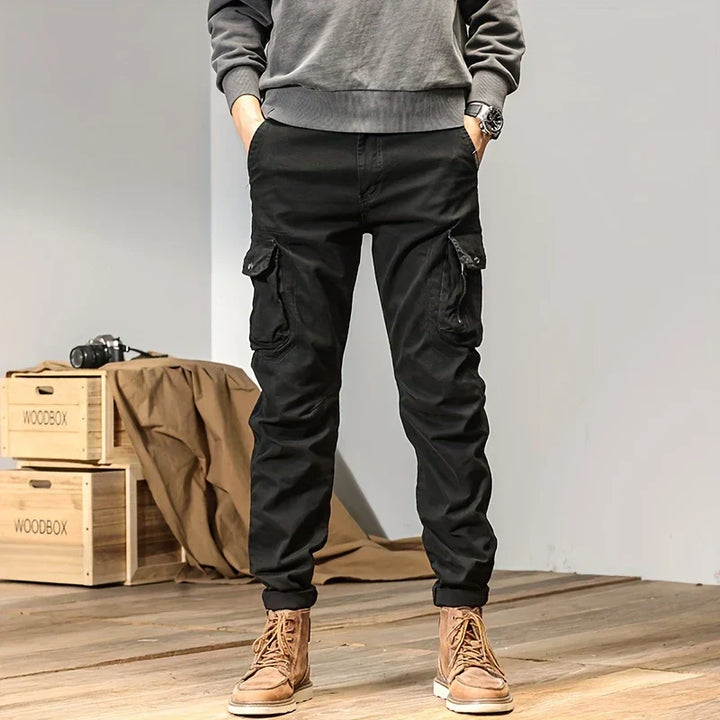 Stylowe Męskie Spodnie Jogger Cargo