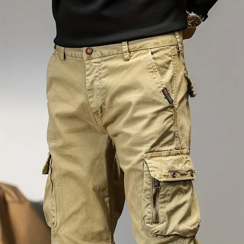 Stylowe Męskie Spodnie Jogger Cargo