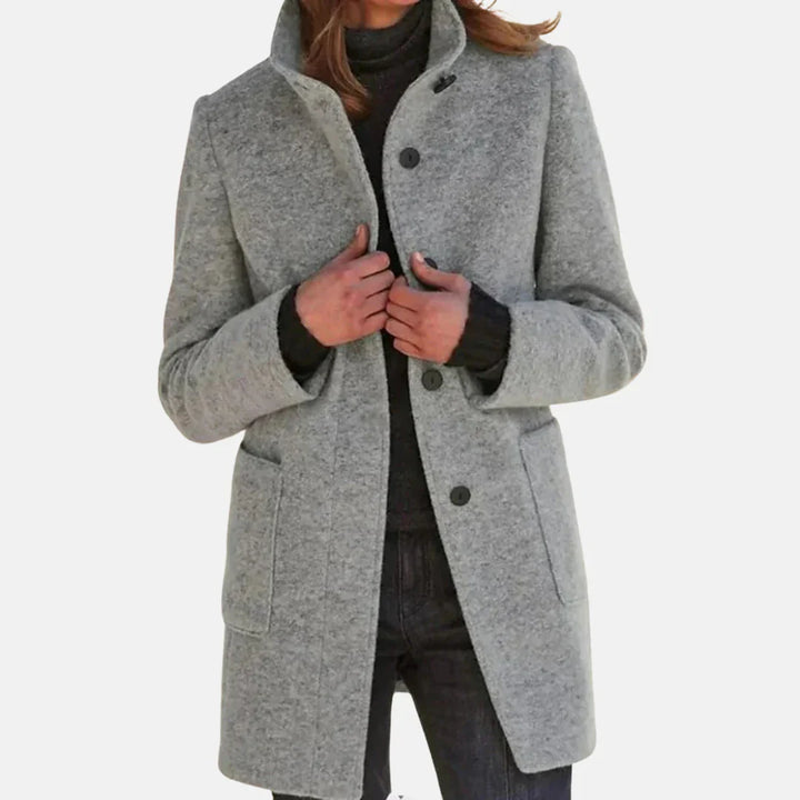 Vintage Tweed Kurtka z Wyrafinowanym Urokiem