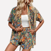 Kobieca Bluzka Kimono i Szorty