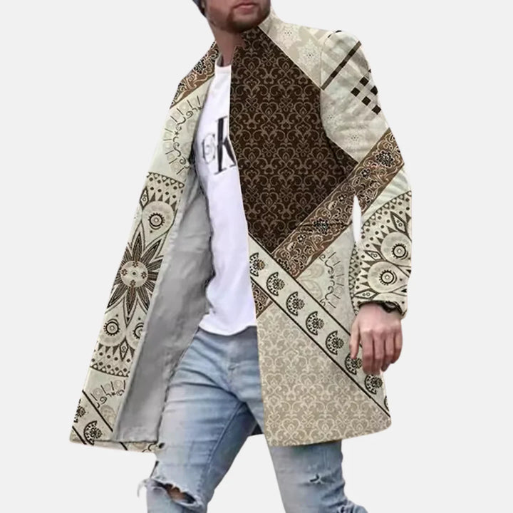 Kurtka Street Print – Casual i Regulowana Męska