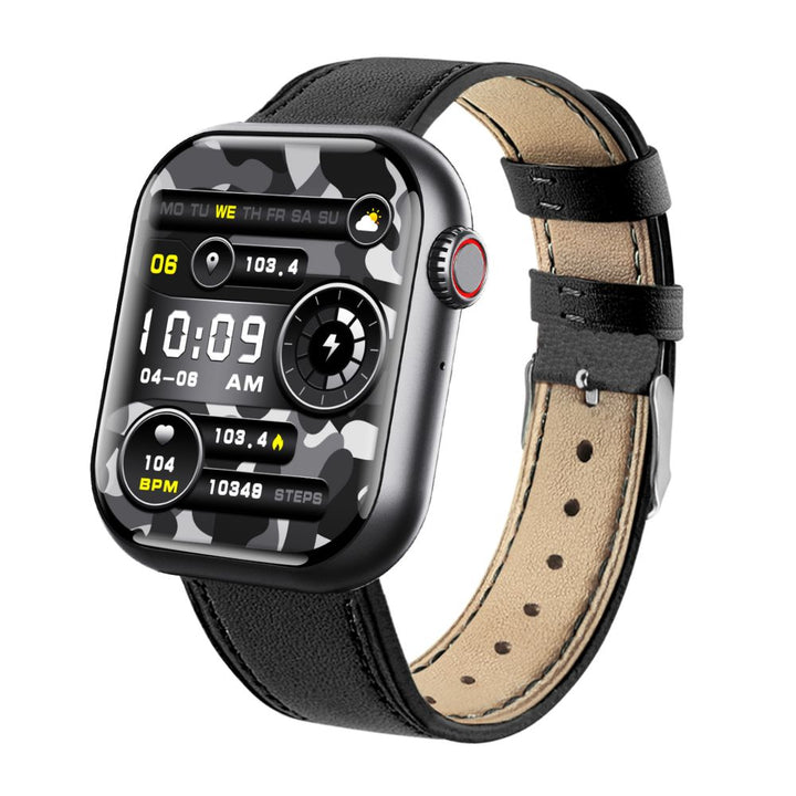 Wodoodporny smartwatch z pomiarem ciśnienia krwi, saturacji krwi i snu