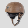 Vintage Kask Motocyklowy z Wysuwanym Wizjerem