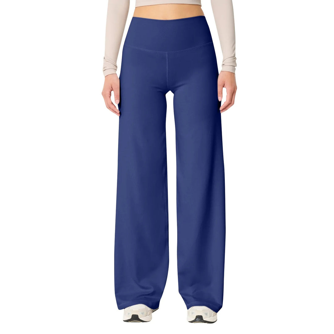 Wysokie Spodnie Yoga Stretch dla Kobiet – Flattering Fit i Komfort przez Cały Dzień
