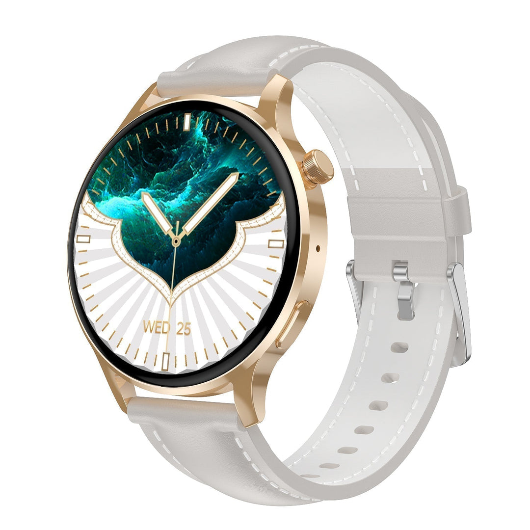 Wodoodporny smartwatch z pomiarem ciśnienia krwi, saturacji krwi i snu