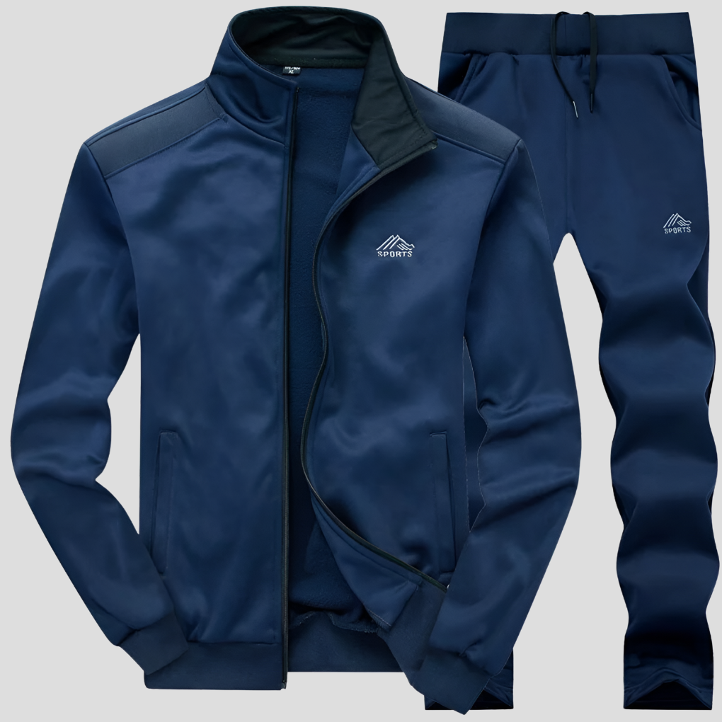Męski Zestaw Joggingowy – Funkcjonalny i Stylowy do Treningu na Zewnątrz