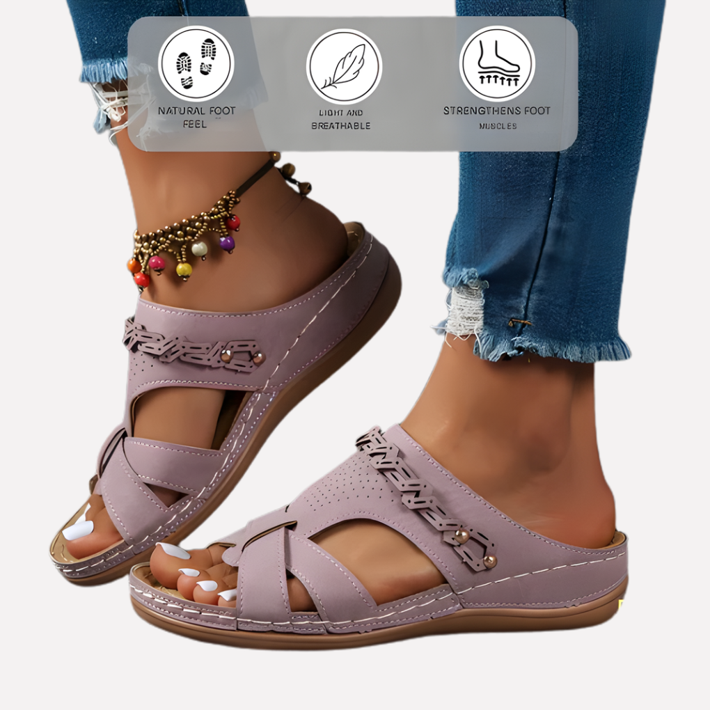 Flip-flopy dla kobiet letnie wedges