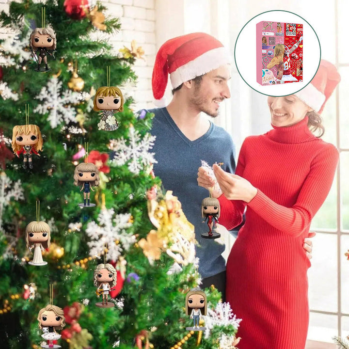 SwiftCharm Kalendarz Adwentowy | Wprowadź magię Taylor Swift do swoich świąt (Edycja 2026)