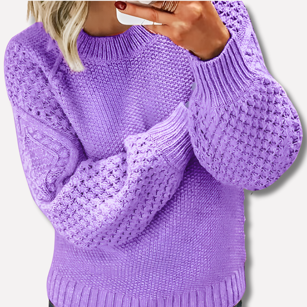 Elegancki Ciepły Sweter dla Kobiet