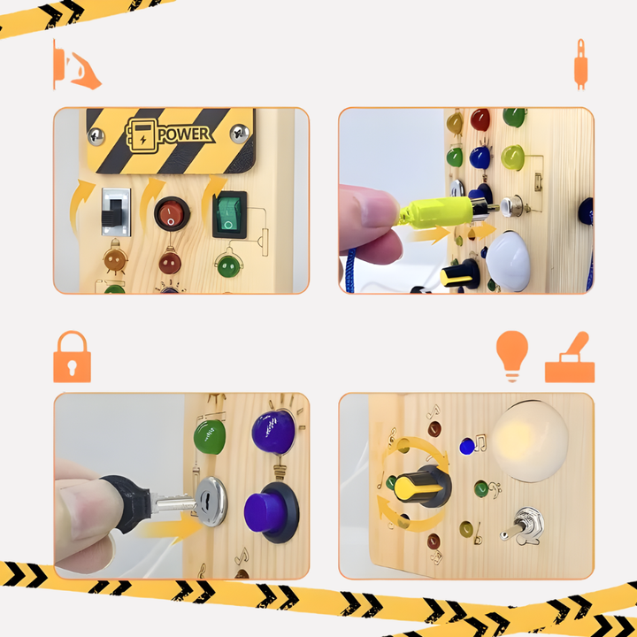 Tablica Zajęć Montessori z LED