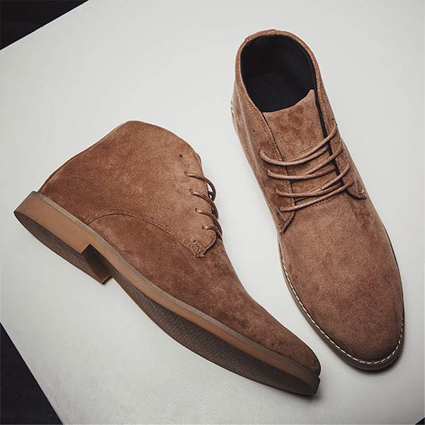 UrbanStride Classic | Stylowy męski but za kostkę ze sznurowaniem