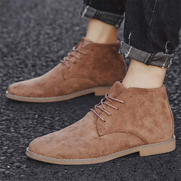 UrbanStride Classic | Stylowy męski but za kostkę ze sznurowaniem