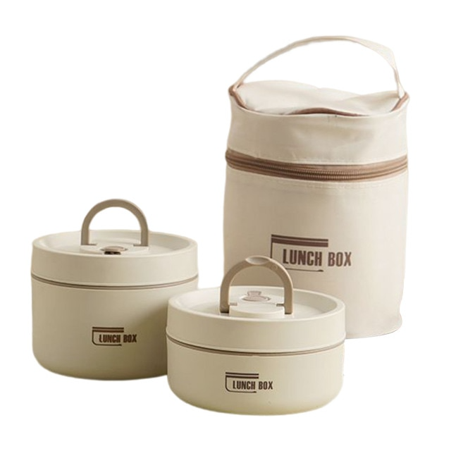 Izolowany Lunchbox Wielowarstwowy z GRATISOWĄ Torbą Transportową - ThermoBox