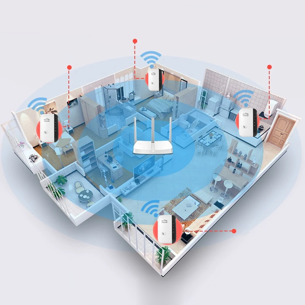 Bezprzewodowy wzmacniacz WiFi - NetBlaze