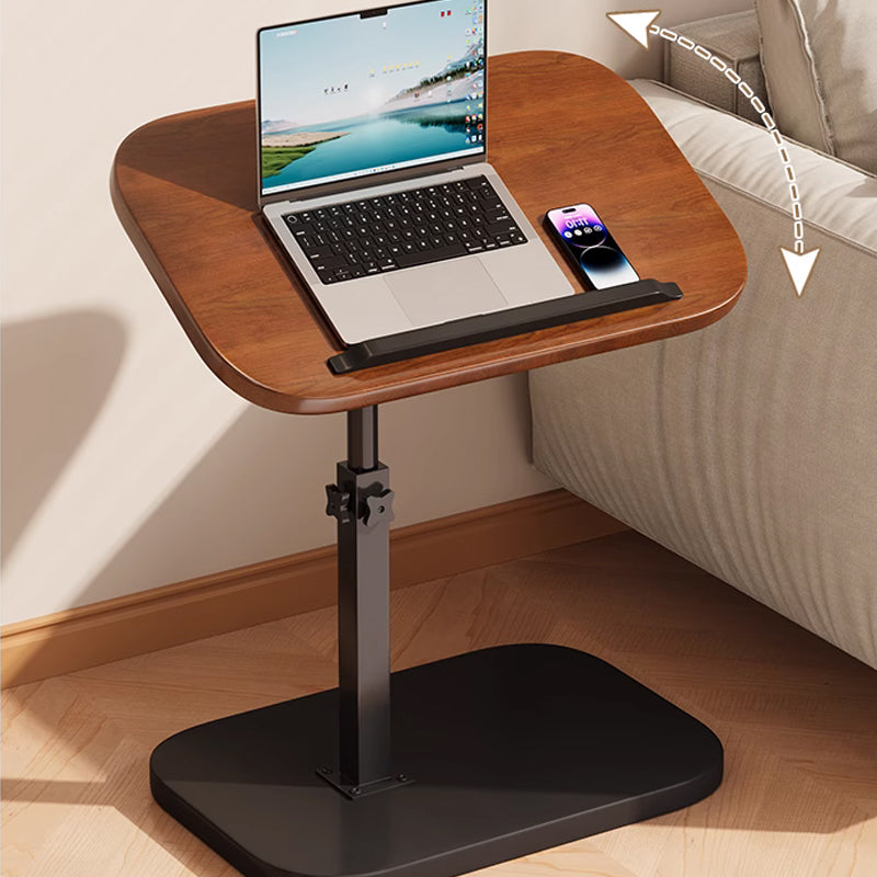 Regulowane na wysokość mobilne biurko na laptopa z obrotowym blatem 360°, 45–80 cm, nośność 30 kg
