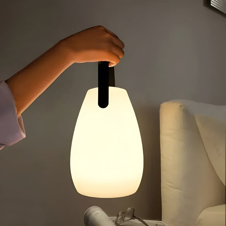 Wodoodporna bezprzewodowa lampa stołowa LED do wnętrz i na zewnątrz - Lumora