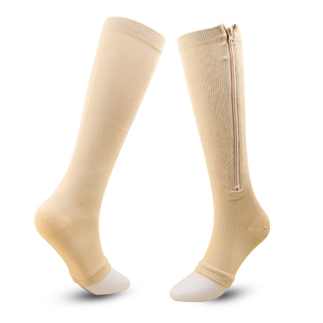 Women's Calf-Length Outdoor Fitness Running Compression Socks