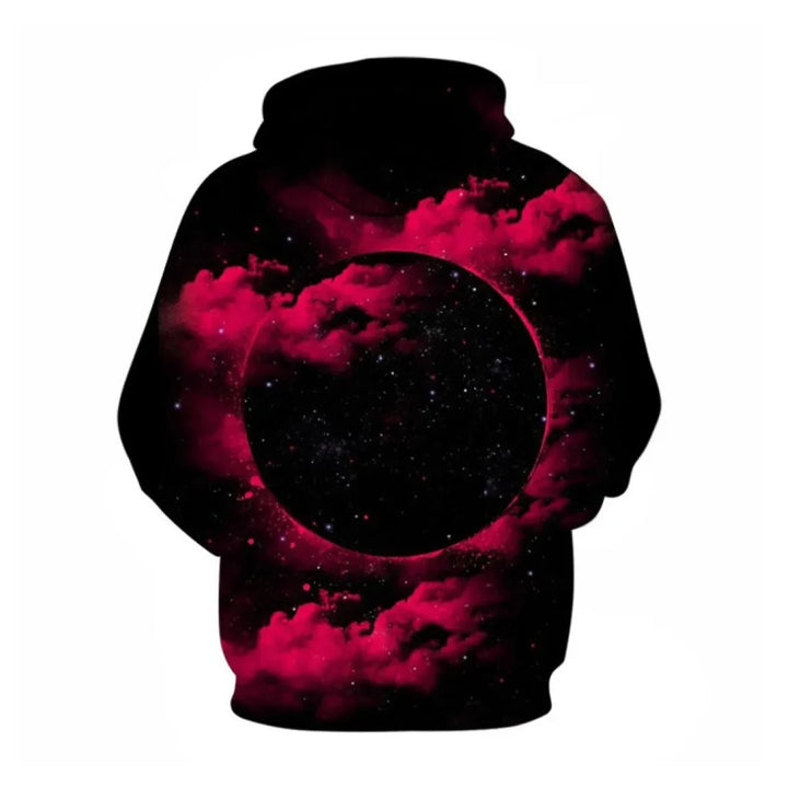 Bluza z nadrukiem 3D w stylu Gwiaździstej nocy